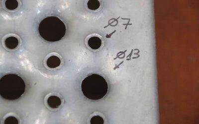 Gitterrosten Lochrost von Stahl - 1000 x 270 x 75 mm – Bild 5