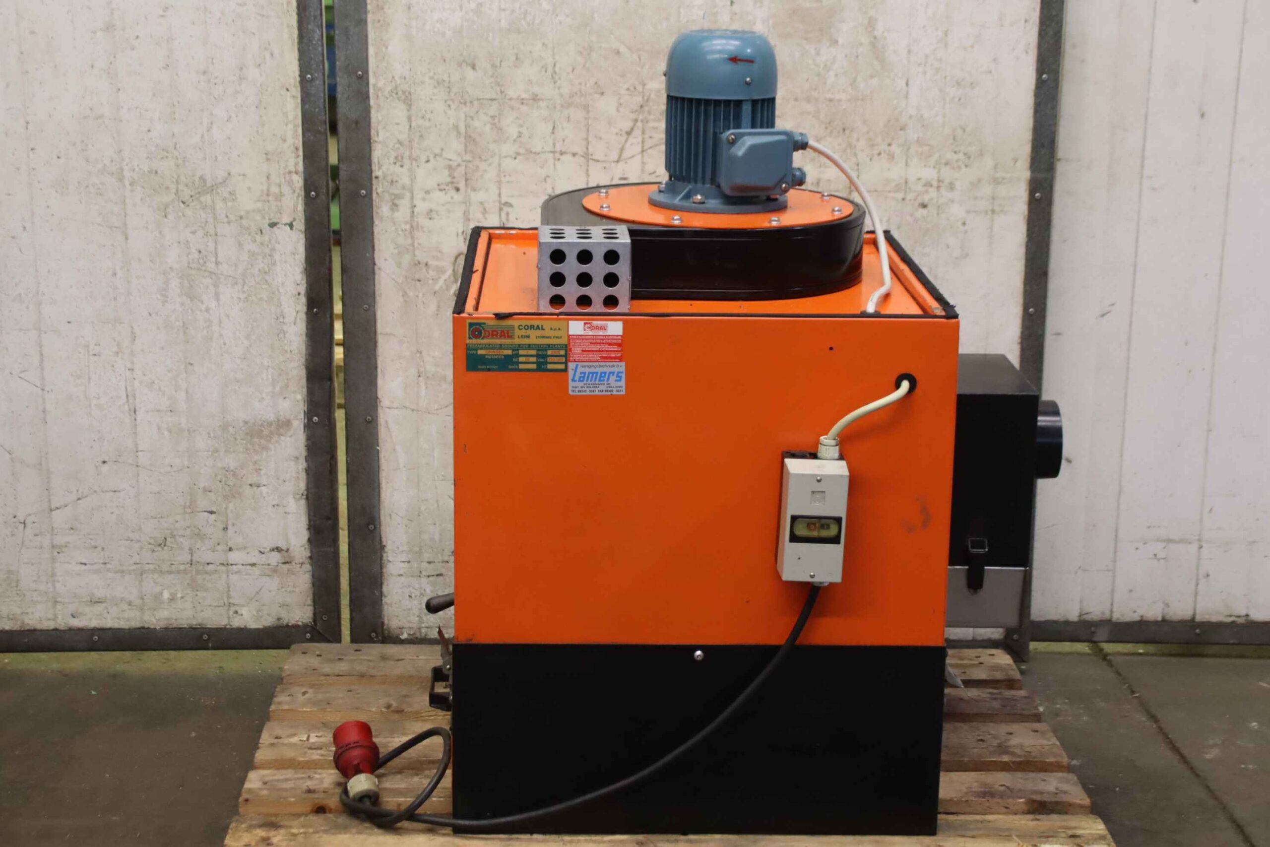 Filteranlage Absauganlage 0,75 kW von Coral S+S - GRINDEX – Bild 7