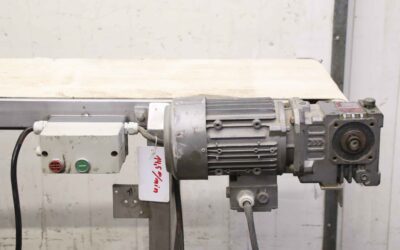 Förderband 14,5 m/min Edelstahl von Hagemann - 2195 x 385 mm – Bild 5