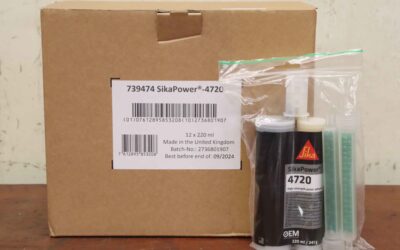 Klebstoff 12 Kartuschen von Sika - SikaPower -4720 2K – Bild 3