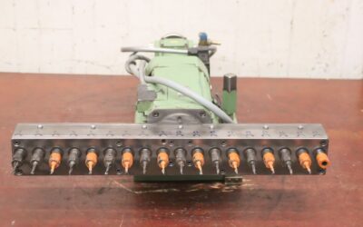 Mehrspindelbohrkopf mit Antrieb von Perske - 18 Spindeln – Bild 4