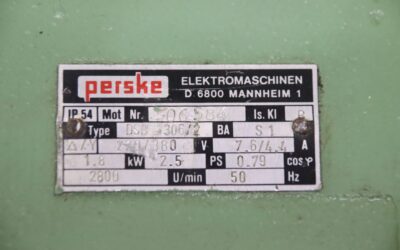 Mehrspindelbohrkopf mit Antrieb von Perske - 18 Spindeln – Bild 5