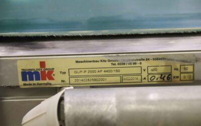 Förderband 6 m/min von MK - GUF-P 2000 AF 4400/150 – Bild 4