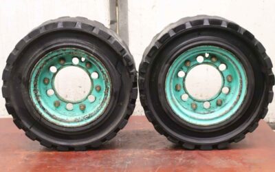 Vollgummi Reifen 2 Stück von Ecotrack** - 7.00-12  RIM 5.00 S -12 – Bild 7