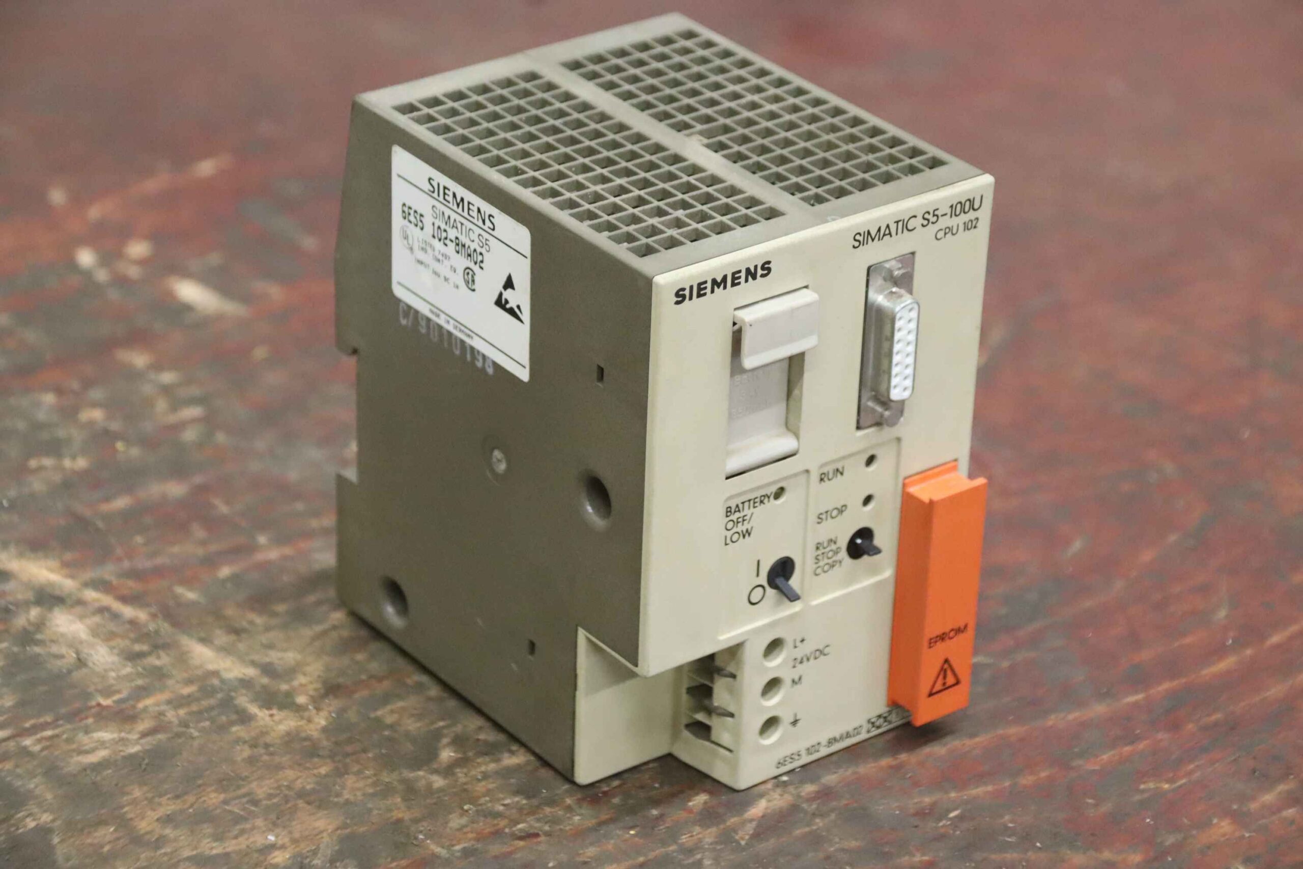 Zentralbaugruppe von Siemens - 6ES5 102-8MA02 Simatic S5-100U 6ES5 275-OLA15 – Bild 2