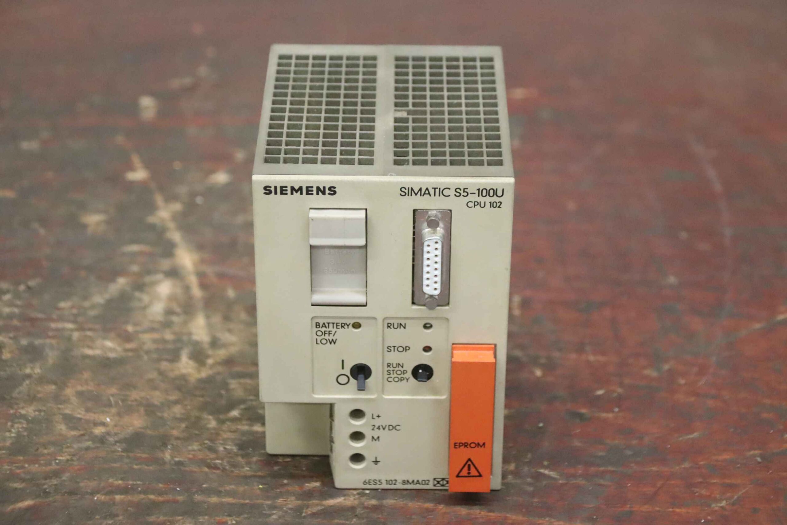 Zentralbaugruppe von Siemens - 6ES5 102-8MA02 Simatic S5-100U 6ES5 275-OLA15 – Bild 3