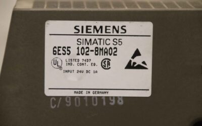 Zentralbaugruppe von Siemens - 6ES5 102-8MA02 Simatic S5-100U 6ES5 275-OLA15 – Bild 4