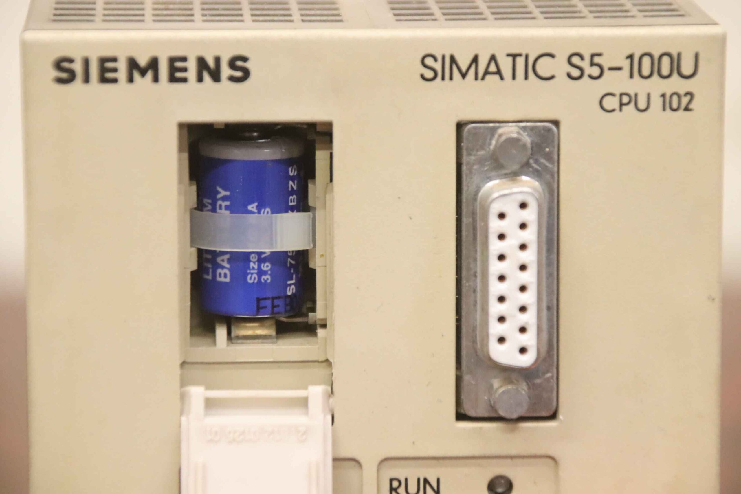 Zentralbaugruppe von Siemens - 6ES5 102-8MA02 Simatic S5-100U 6ES5 275-OLA15 – Bild 6