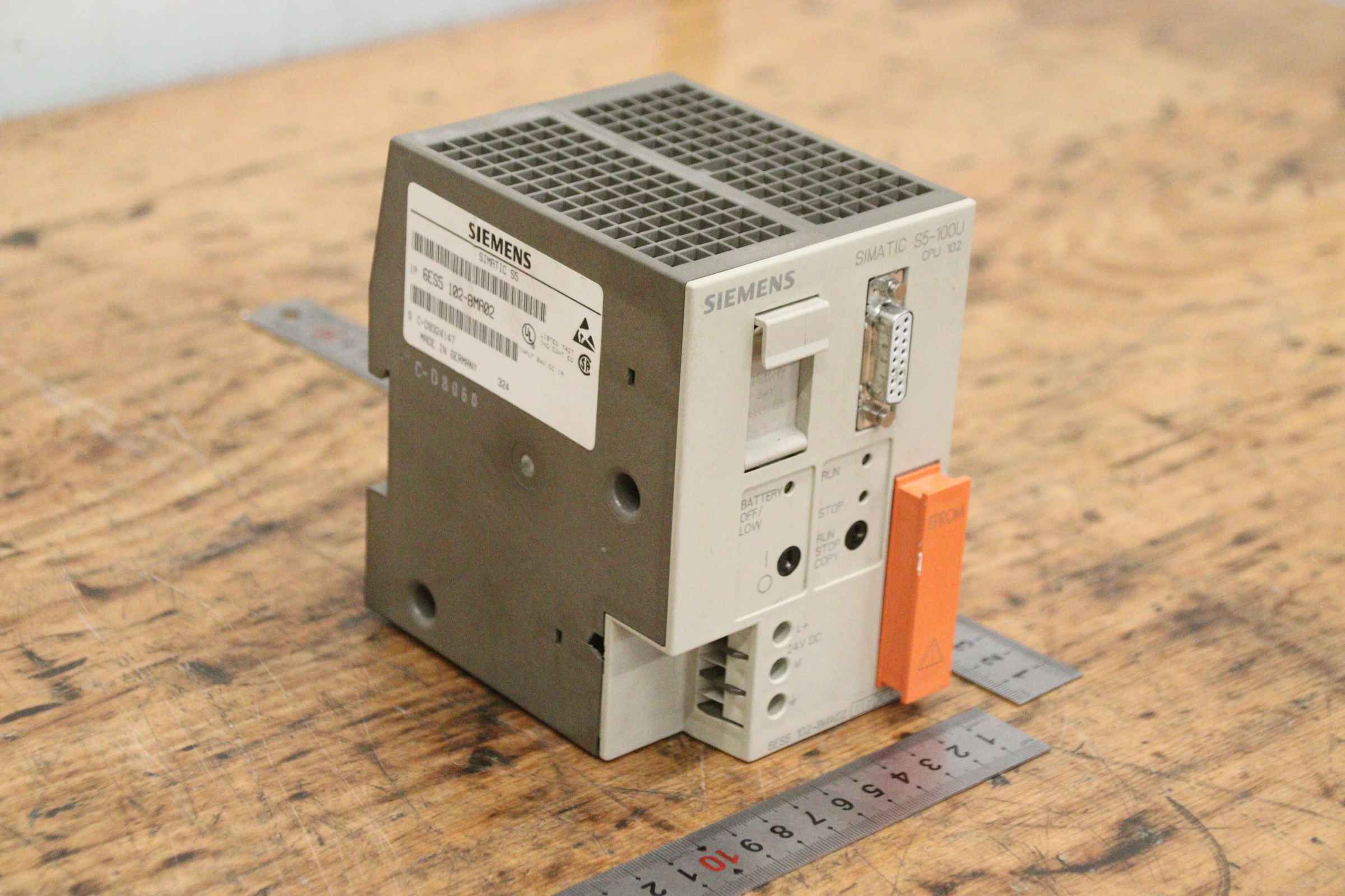 Zentralbaugruppe von Siemens - 6ES5 102-8MA02 Simatic S5-100U 6ES5 275-OLA15 – Bild 12
