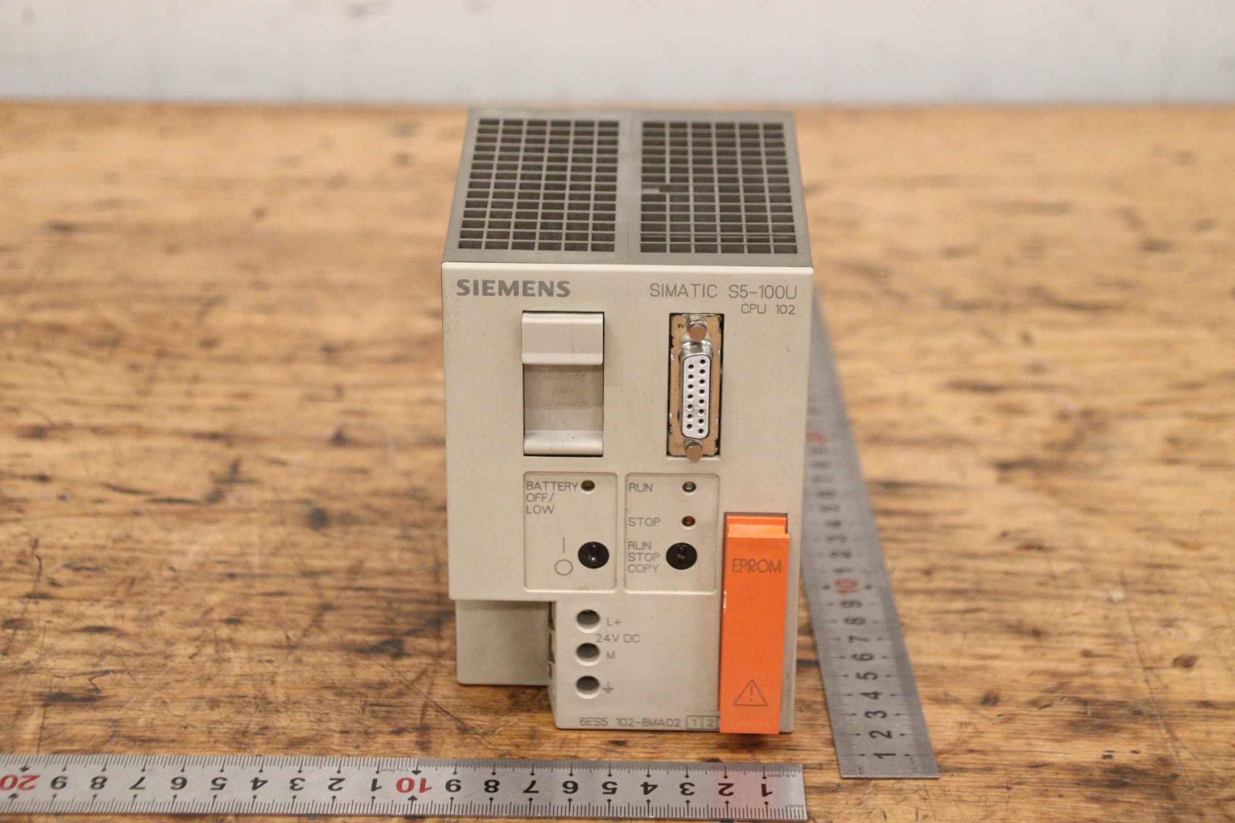 Zentralbaugruppe von Siemens - 6ES5 102-8MA02 Simatic S5-100U 6ES5 275-OLA15 – Bild 13