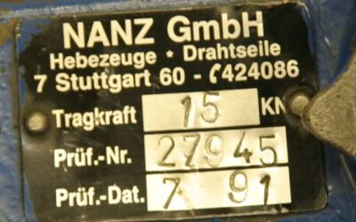 Hebel-Kettenzug 1,5 to von Yale** - Kettenlänge 1 m – Bild 4