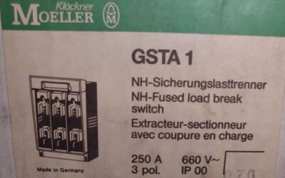 Lasttrennschalter NH-Sicherungslasttrenner von Klöckner Moeller - GSTA1 250 A – Bild 5