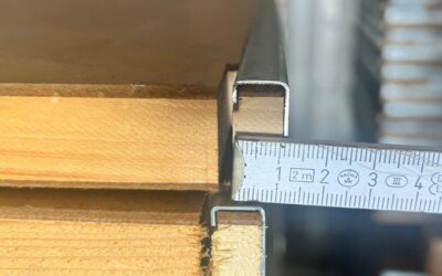 Holz-Regalböden 100 x 50/60  x 3 cm von unbekannt - Höhe 2m/3m Tiefe 50/60 cm – Bild 5