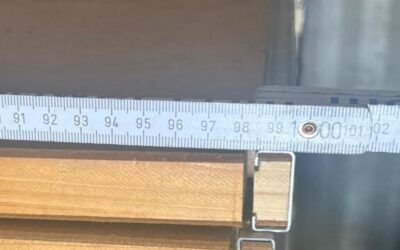 Holz-Regalböden 100 x 50/60  x 3 cm von unbekannt - Höhe 2m/3m Tiefe 50/60 cm – Bild 6