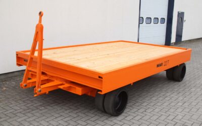 Alternative view of Schwerlast-Transportwagen 22 Tonnen von MAFI** - 4000/2500/H895 mm