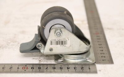 Lenkrollen 4 Stück von Dörner & Helmer - 778310  Ø 50 mm Gummi – Bild 4