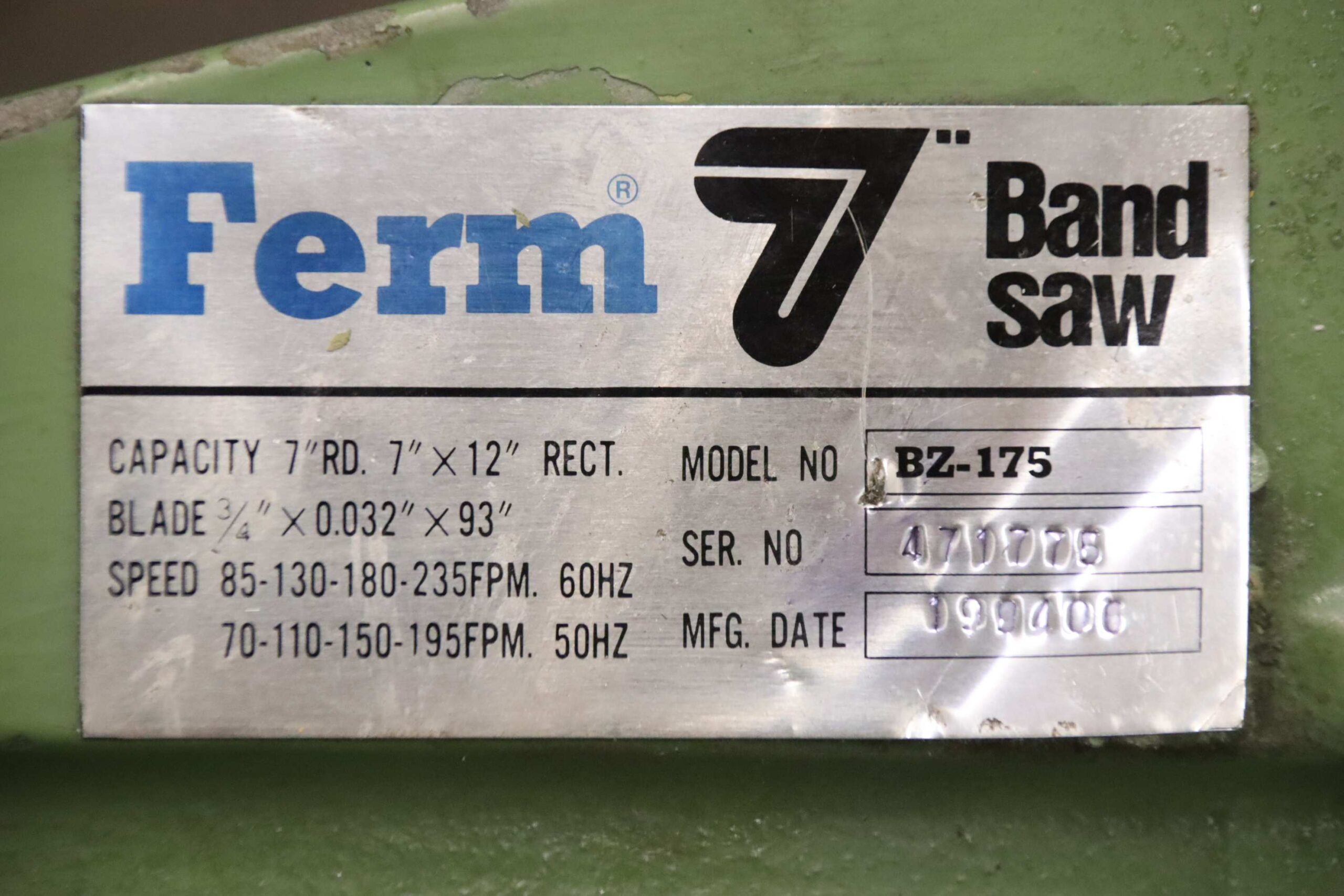 Metalbandsäge von Ferm - BZ-175 – Bild 4
