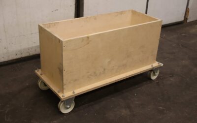 Transportwagen von unbekannt - 1250/575/H700 mm – Bild 3