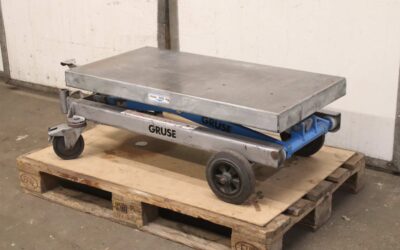 Scherenhubtischwagen 500 kg von Gruse - HF 2 C