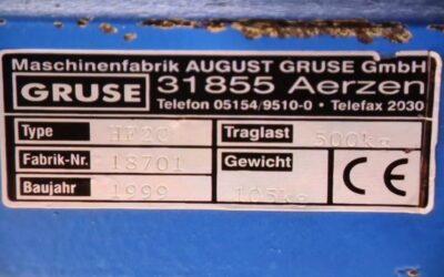 Scherenhubtischwagen 500 kg von Gruse - HF 2 C – Bild 5