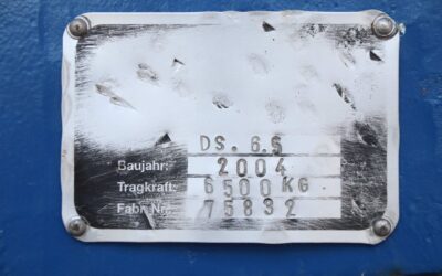 Schwerlast-Transportwagen 6,5 Tonnen von Kornmann - DS.6.5 3990/2180/H690 mm – Bild 4