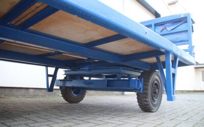 Schwerlast-Transportwagen 6,5 Tonnen von Kornmann - DS.6.5 3990/2180/H690 mm – Bild 7