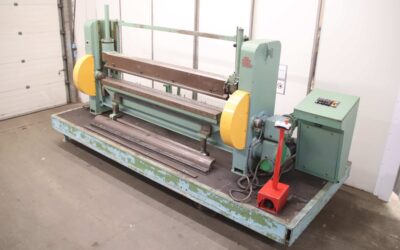 Schwenkbiegemaschine 2500 x 3 mm von LOTZE - HZ 2500/3