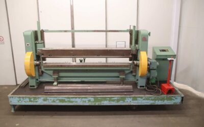 Schwenkbiegemaschine 2500 x 3 mm von LOTZE - HZ 2500/3 – Bild 3