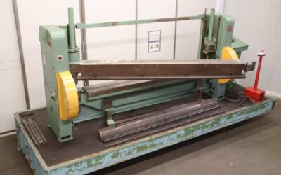 Schwenkbiegemaschine 2500 x 3 mm von LOTZE - HZ 2500/3 – Bild 6