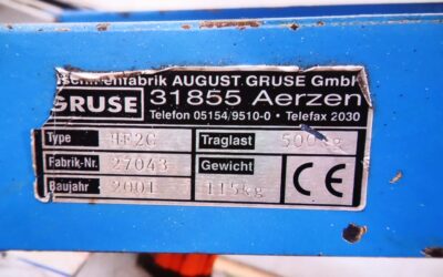 Scherenhubtischwagen 500 kg von Gruse - HF 2 C – Bild 12