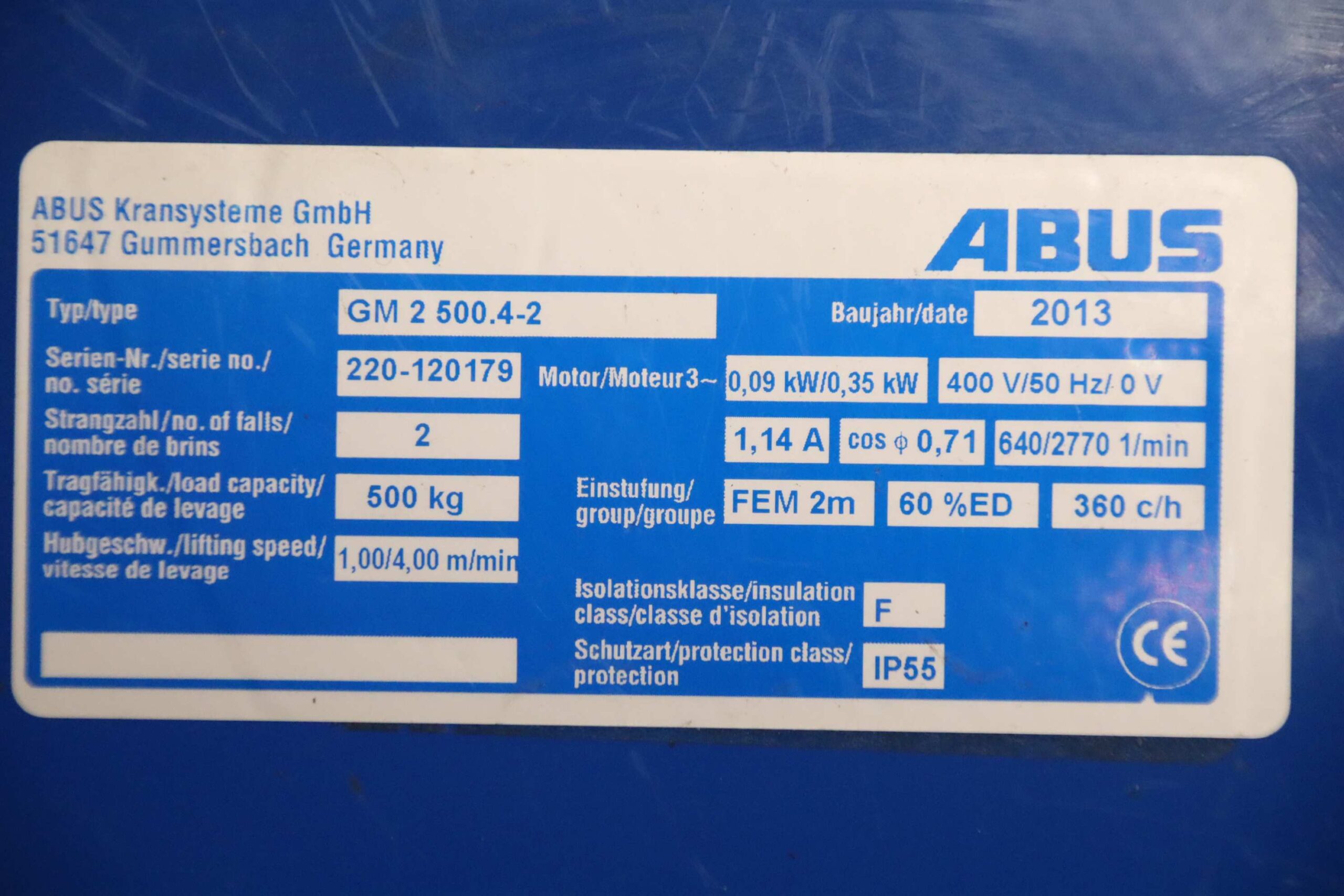 Säulenschwenkkran Ausleger 3 m /500 kg von Abus - LS – Bild 6