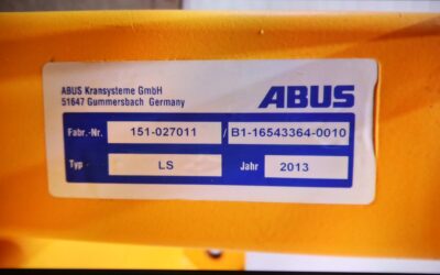 Säulenschwenkkran Ausleger 3 m /500 kg von Abus - LS – Bild 9