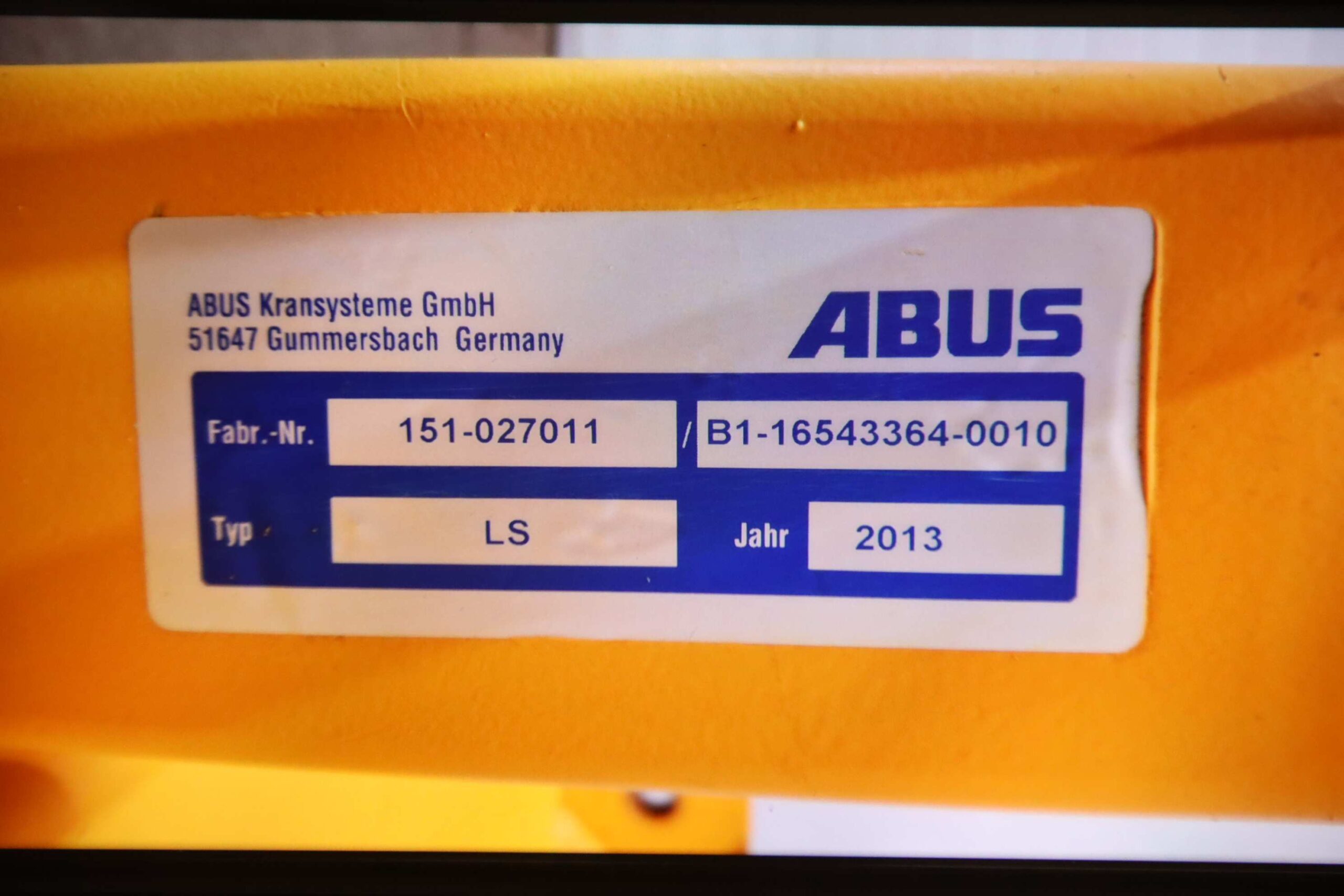 Säulenschwenkkran Ausleger 3 m /500 kg von Abus - LS – Bild 9