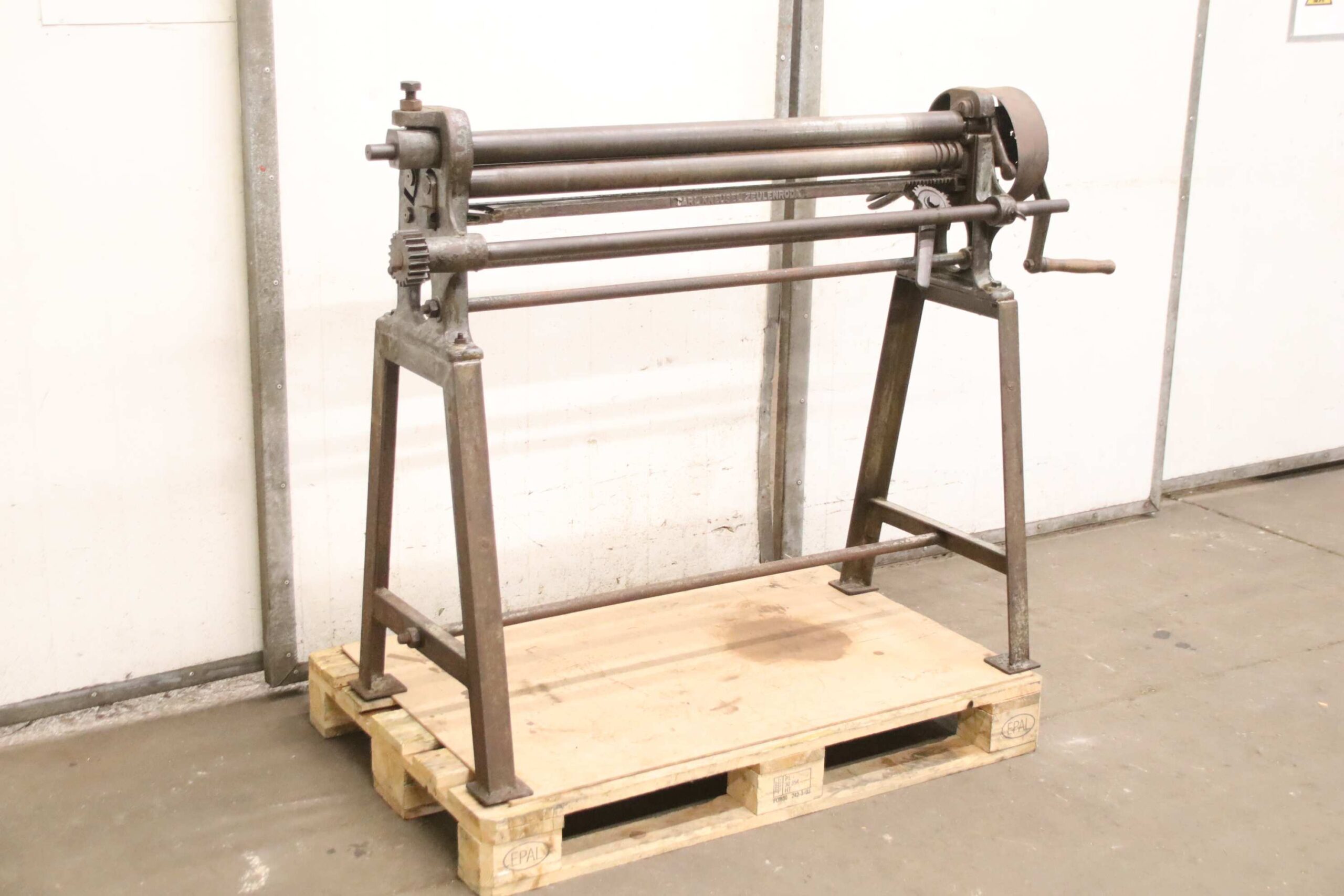 3-Walzen Rundbiegemaschine von Carl Kneusel - 1000 mm – Bild 2