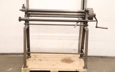 3-Walzen Rundbiegemaschine von Carl Kneusel - 1000 mm – Bild 3