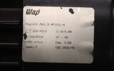 Elektromotor 3,7 kW 1440 U/min von Wap - AP 100L-4 – Bild 4
