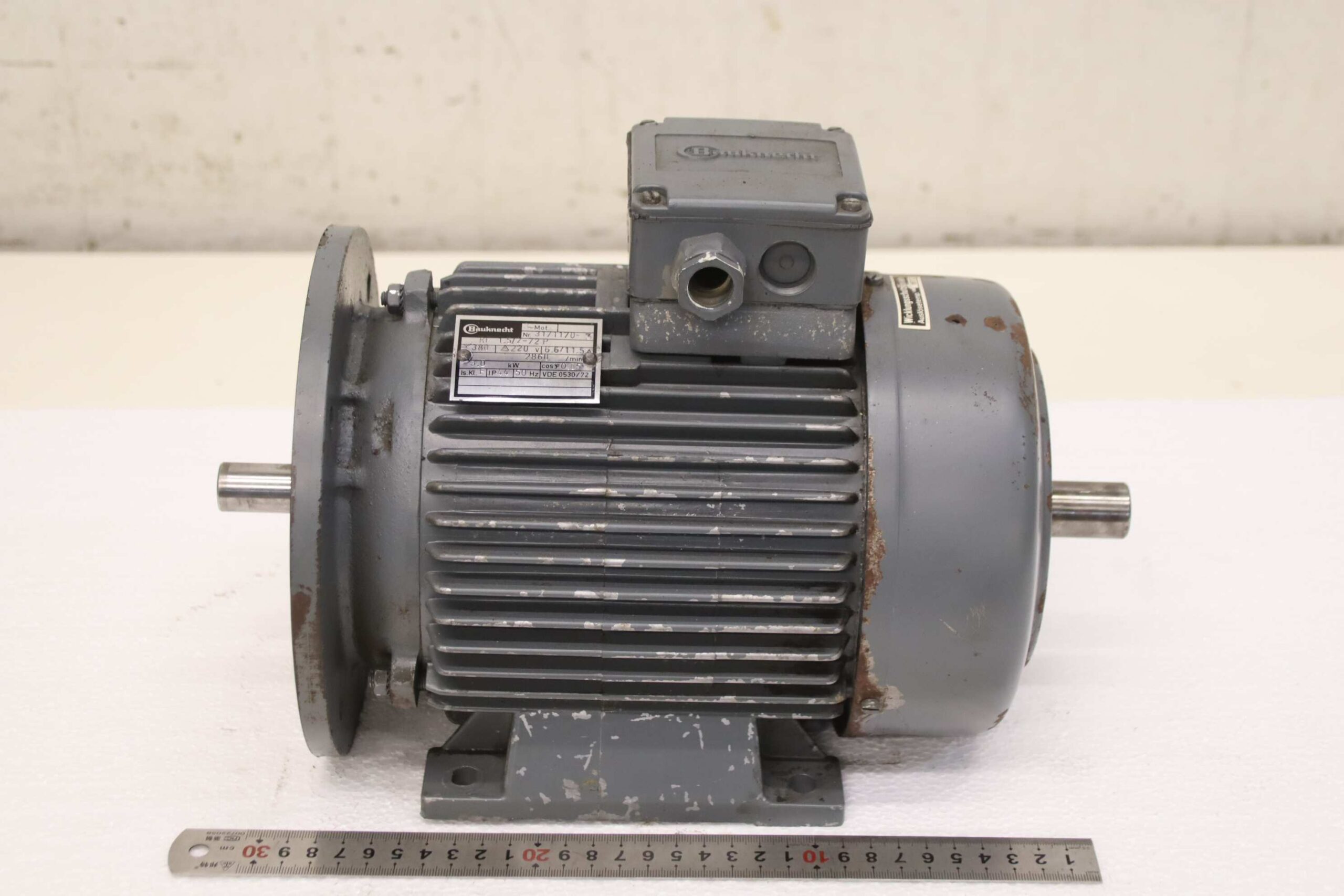 Elektromotor 3 kW 2860 U/min von Bauknecht - RF 1.5/2-72 P – Bild 5