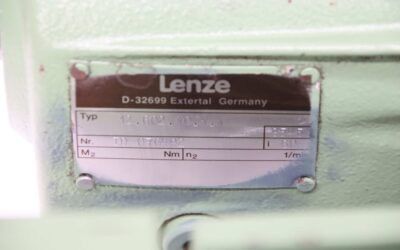 regelbarer Getriebemotor 0,55 kW  36-7 U/min von Lenze HEW - 11.432.13.10.2 1/88 12.602.10.1.1 TM80-4S – Bild 6