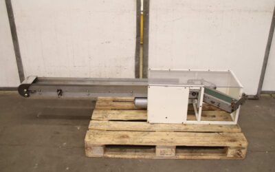 Förderband 4,2 m/min abgewinkelt von unbekannt - 1355/340 x 80 mm abgewinkelt – Bild 3