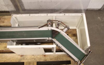 Förderband 4,2 m/min abgewinkelt von unbekannt - 1355/340 x 80 mm abgewinkelt – Bild 5