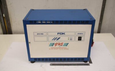 Ladegerät für Stapler 24 V/40 A von FDK - E230 G24/40 B-FDK – Bild 3