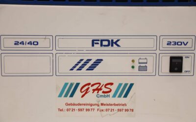 Ladegerät für Stapler 24 V/40 A von FDK - E230 G24/40 B-FDK – Bild 4
