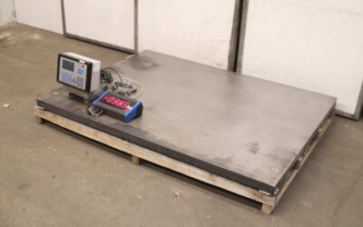 Schwerlastwaage 1500 kg von OAS - SWT  2000 x 1500 mm