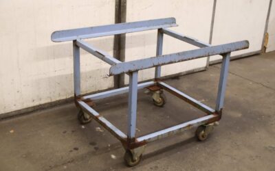 Alternative view of Palettenwagen Transportwagen von Edelstahl - 1200/845/H800 mm