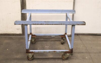 Palettenwagen Transportwagen von Edelstahl - 1200/845/H800 mm – Bild 3
