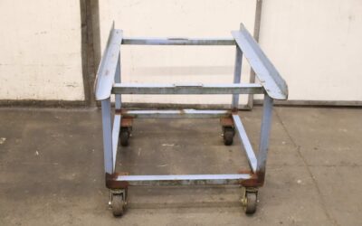 Palettenwagen Transportwagen von Edelstahl - 1200/845/H800 mm – Bild 6