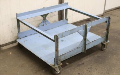Alternative view of Palettenwagen Transportwagen von Edelstahl - 1090/950/H560 mm