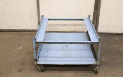 Palettenwagen Transportwagen von Edelstahl - 1090/950/H560 mm – Bild 6