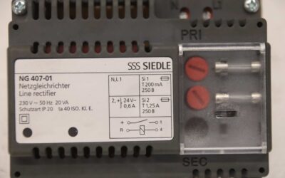 Netzgleichrichter von Siedle - NG 407-01/230V – Bild 4