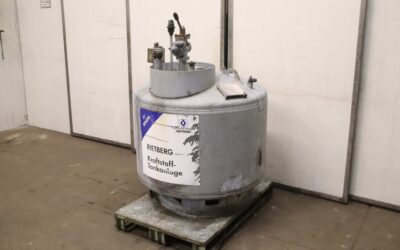 Tankanlage von Rietberg - Tankinhalt 600 l  DIN 6623/2/A
